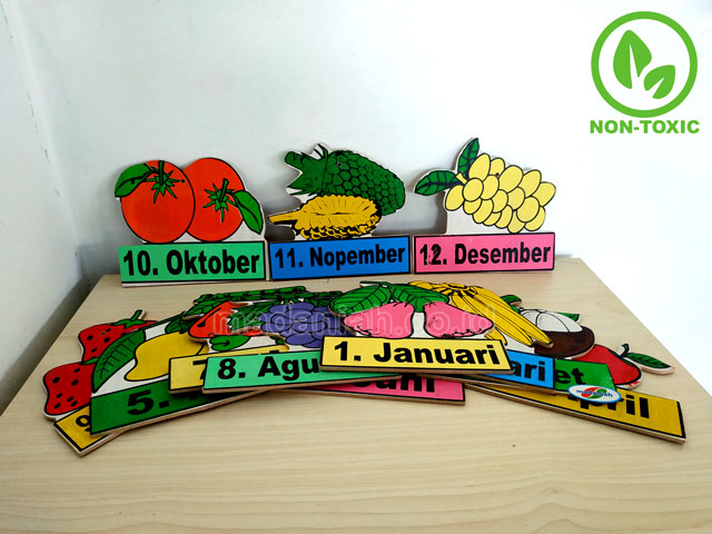 Distributor Alat Peraga Edukatif Buah Bulan Yogyakarta