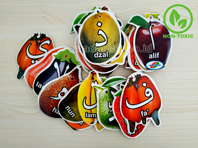 Distributor Alat Peraga Edukatif Buah Huruf Arab Gorontalo