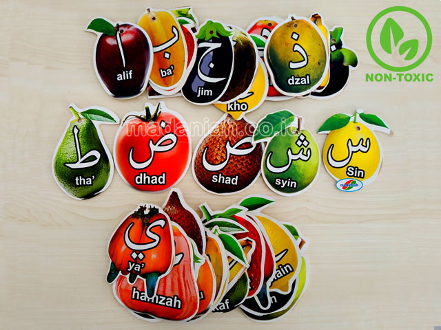 Distributor Alat Peraga Edukatif Buah Huruf Arab Jawa Timur