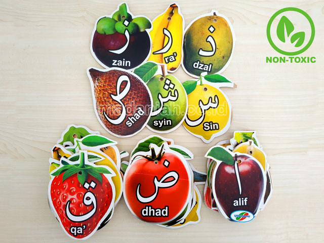 Distributor Alat Peraga Edukatif Buah Huruf Arab Kalimantan Barat