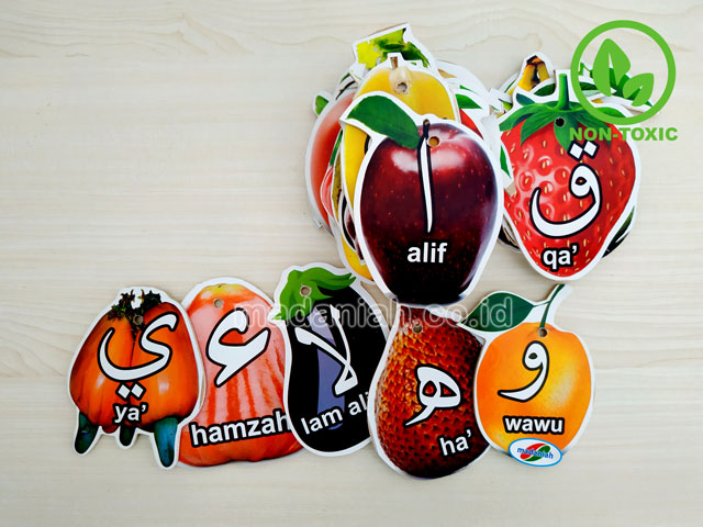 Distributor Alat Peraga Edukatif Buah Huruf Arab Maluku
