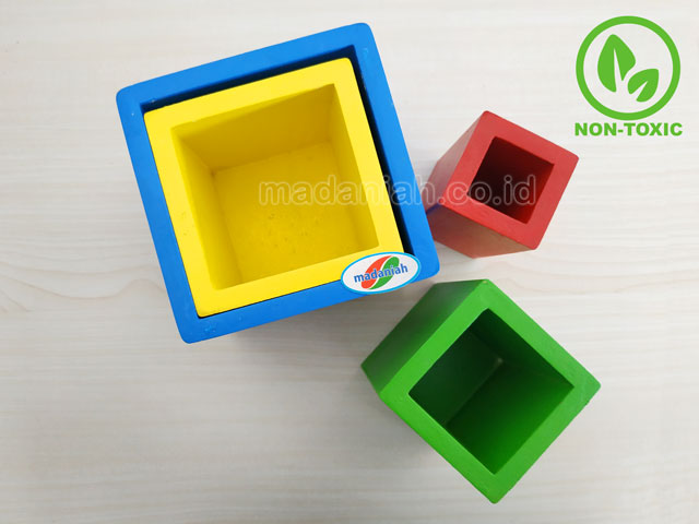 Distributor Alat Peraga Edukatif Kotak Tebal Tipis Besar Kecil Sulawesi Tengah