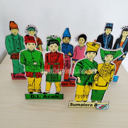 Distributor Alat Peraga Edukatif MB Pakaian Adat Bengkulu