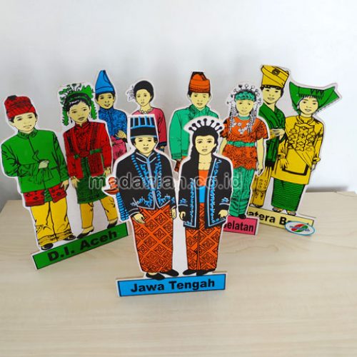 Distributor Alat Peraga Edukatif MB Pakaian Adat Sumatera Barat