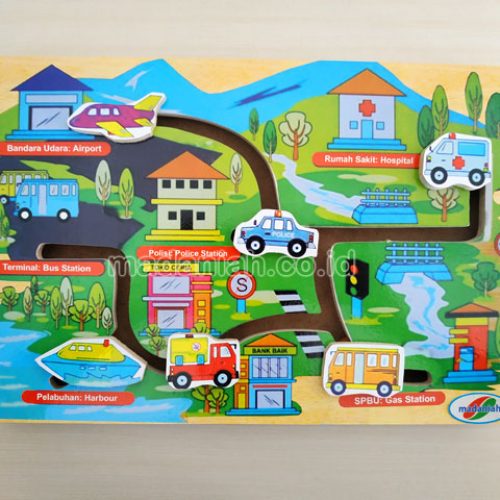 Distributor Alat Peraga Edukatif Maze Transportasi Sumatera Selatan