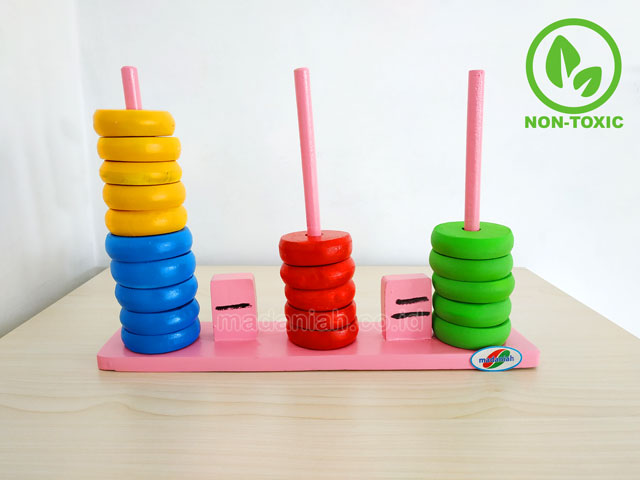 Distributor Alat Peraga Edukatif Menara Donat Hitung Kalimantan Timur
