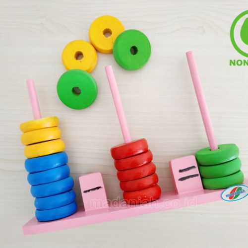 Distributor Alat Peraga Edukatif Menara Donat Hitung Kalimantan Utara