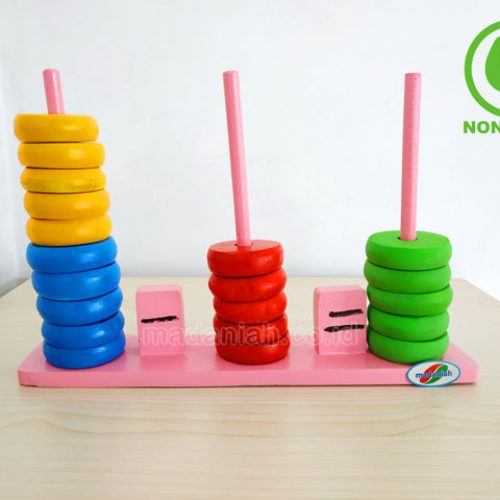 Distributor Alat Peraga Edukatif Menara Donat Hitung Maluku