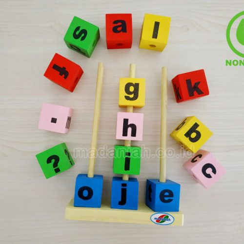 Distributor Alat Peraga Edukatif Menara Huruf Gorontalo