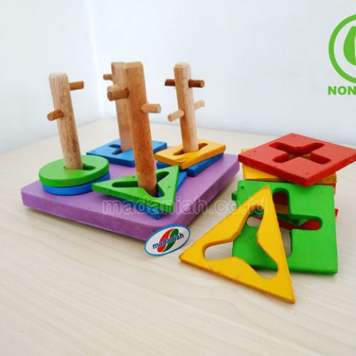 Distributor Alat Peraga Edukatif Menara Kunci 4 Tiang Jakarta