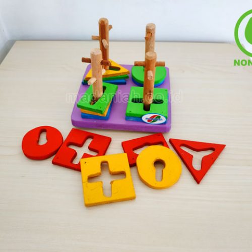 Distributor Alat Peraga Edukatif Menara Kunci 4 Tiang Jawa Tengah
