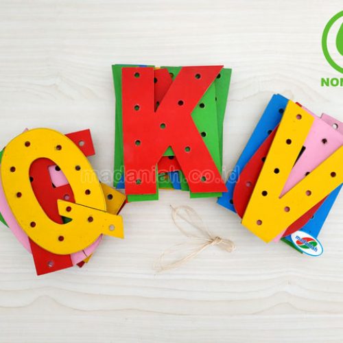 Distributor Alat Peraga Edukatif Menjahit Huruf Jawa Timur