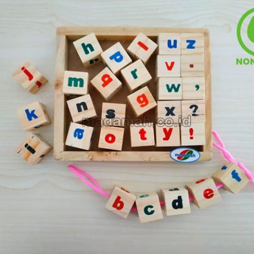 Distributor Alat Peraga Edukatif Meronce Huruf Jawa Timur
