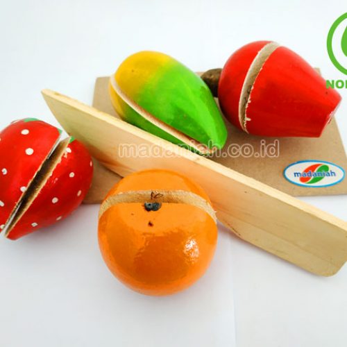 Distributor Alat Peraga Edukatif Miniatur Buah Potong Kalimantan Barat