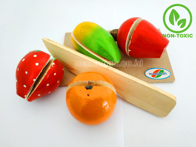 Distributor Alat Peraga Edukatif Miniatur Buah Potong Kalimantan Barat