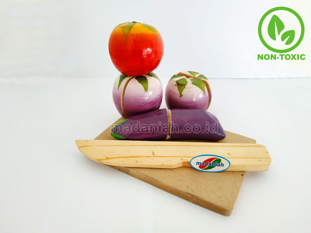 Distributor Alat Peraga Edukatif Miniatur Sayur Potong Gorontalo
