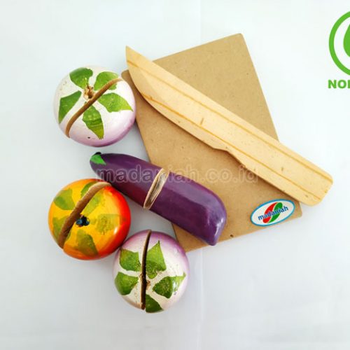Distributor Alat Peraga Edukatif Miniatur Sayur Potong Kalimantan Utara