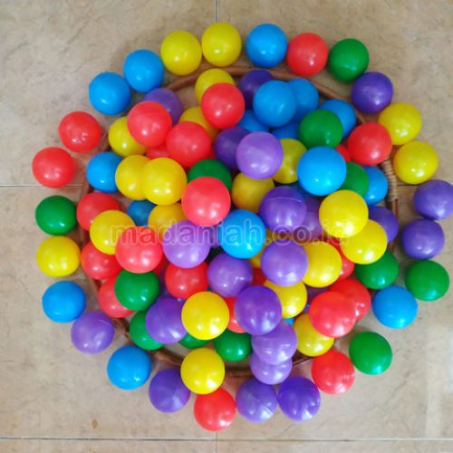Distributor Bola Plastik Warna Warni Sulawesi Barat