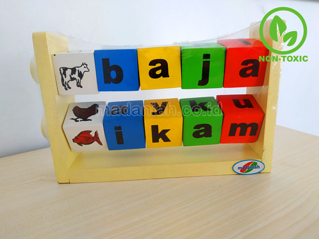 Distributor Alat Peraga Edukatif Balok Baca Putar Kalimantan Barat
