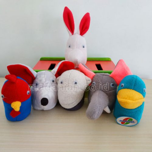 Distributor Alat Peraga Edukatif Boneka Jari Hewan Wool Kalimantan Timur