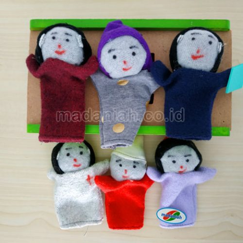Distributor Alat Peraga Edukatif Boneka Jari Profesi Wool Papua