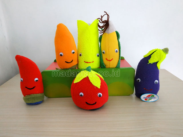 Distributor Alat Peraga Edukatif Boneka Jari Sayur Wool Kepulauan Bangka Belitung