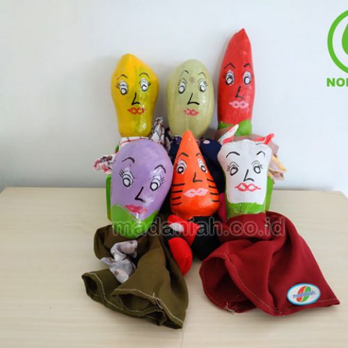 Distributor Alat Peraga Edukatif Boneka Tangan Sayur Papua