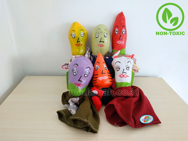 Distributor Alat Peraga Edukatif Boneka Tangan Sayur Yogyakarta