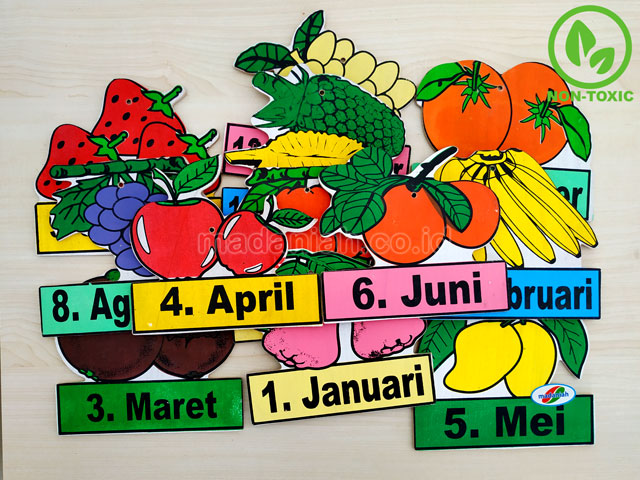Distributor Alat Peraga Edukatif Buah Bulan Sulawesi Barat