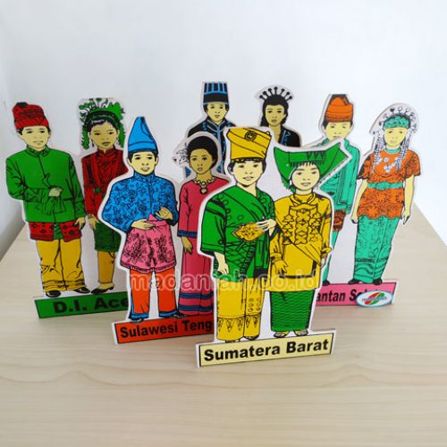 Distributor Alat Peraga Edukatif MB Pakaian Adat Jambi