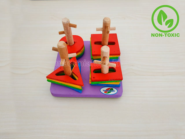 Distributor Alat Peraga Edukatif Menara Kunci 4 Tiang Kalimantan Barat