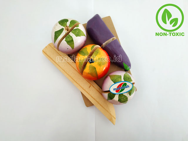 Distributor Alat Peraga Edukatif Miniatur Sayur Potong Sulawesi Tengah