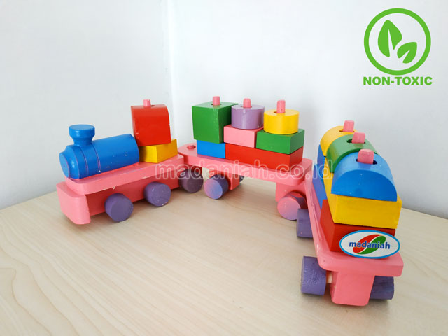 Distributor Alat Peraga Edukatif Balok Kereta Api Kalimantan Barat
