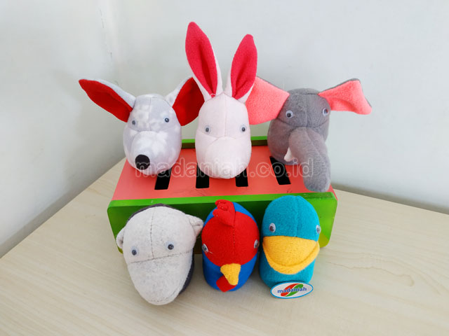 Distributor Alat Peraga Edukatif Boneka Jari Hewan Wool Jawa Timur