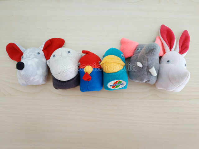 Distributor Alat Peraga Edukatif Boneka Jari Hewan Wool Papua