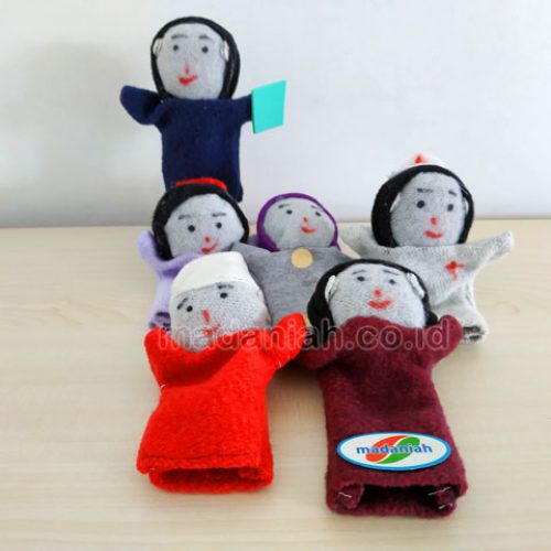 Distributor Alat Peraga Edukatif Boneka Jari Profesi Wool Riau