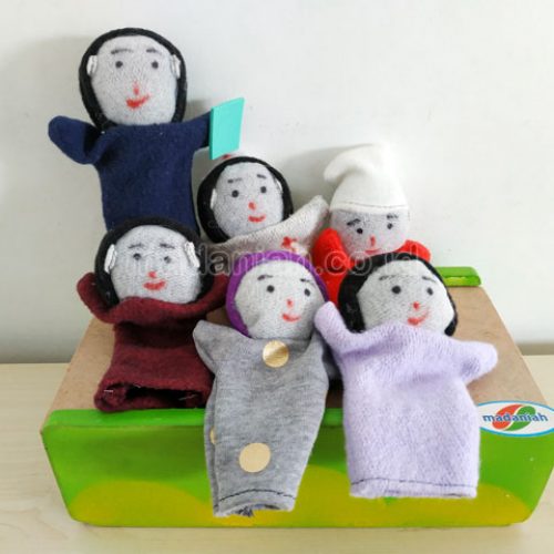 Distributor Alat Peraga Edukatif Boneka Jari Profesi Wool Sumatera Selatan