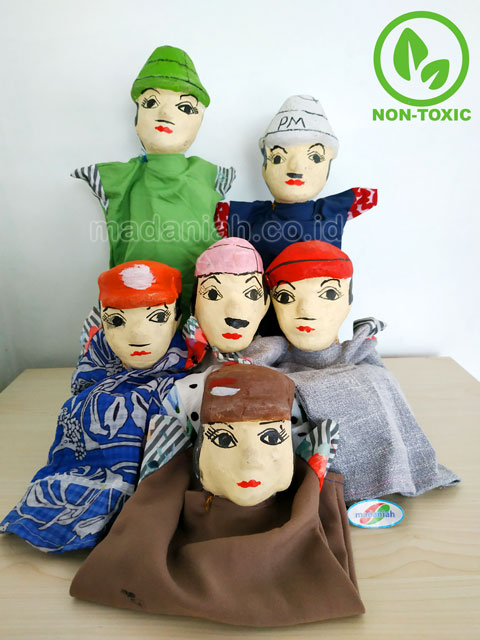 Distributor Alat Peraga Edukatif Boneka Tangan ABRI Papua
