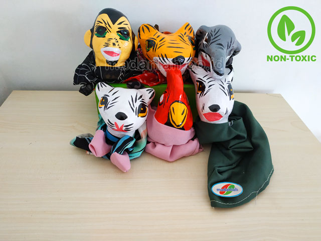 Distributor Alat Peraga Edukatif Boneka Tangan Hewan Jambi