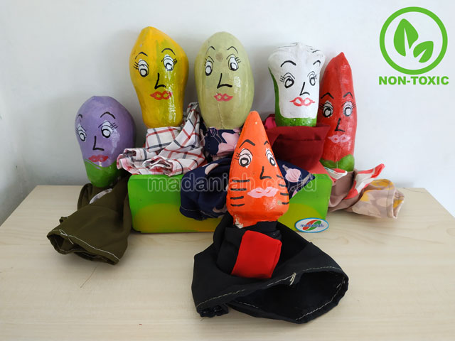 Distributor Alat Peraga Edukatif Boneka Tangan Sayur Bali