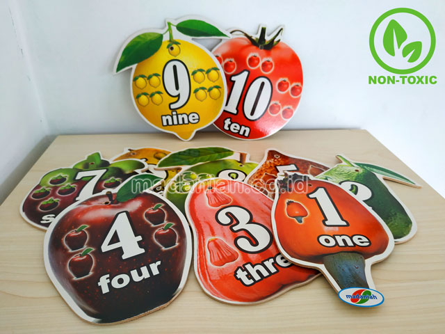 Distributor Alat Peraga Edukatif Buah Angka Sumatera Selatan