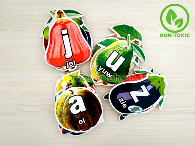 Distributor Alat Peraga Edukatif Buah Huruf Abjad Lampung