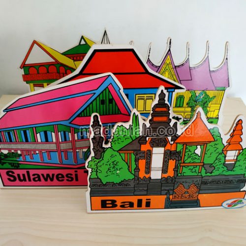 Distributor Alat Peraga Edukatif MB Rumah Adat Sulawesi Utara