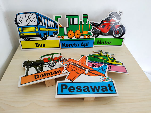Distributor Alat Peraga Edukatif MB Transportasi Maluku Utara