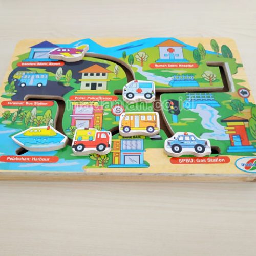 Distributor Alat Peraga Edukatif Maze Transportasi Banten