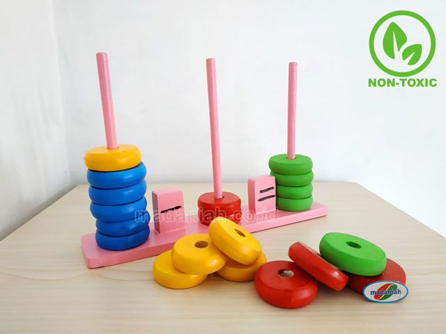 Distributor Alat Peraga Edukatif Menara Donat Hitung Aceh