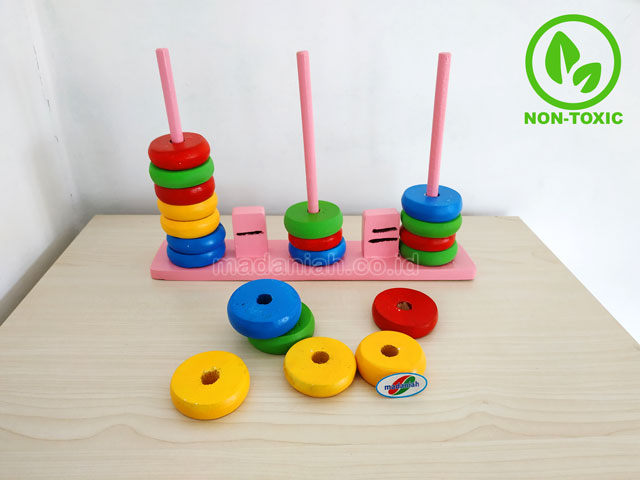 Distributor Alat Peraga Edukatif Menara Donat Hitung Sulawesi Tengah