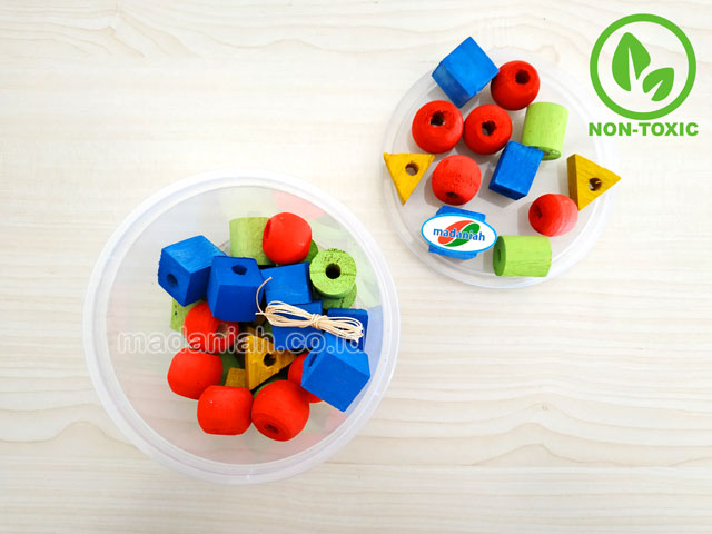 Distributor Alat Peraga Edukatif Meronce Geometri Kayu Kalimantan Tengah