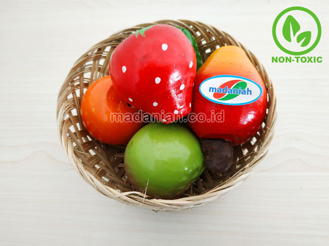 Distributor Alat Peraga Edukatif Miniatur Buah Keranjang Maluku Utara