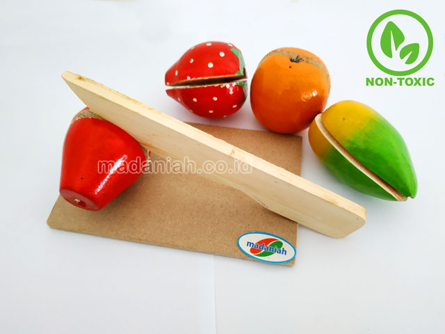 Distributor Alat Peraga Edukatif Miniatur Buah Potong Jawa Tengah